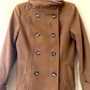 H&M Brown Peacoat